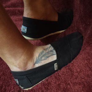 Women's Well Worn / Well Loved TOMS Canvas Slip On Shoes